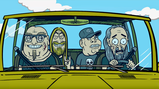 AMON AMARTH Release Animated Video Trailer For The Great Heathen Tour