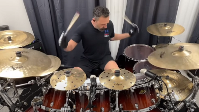 Former SLAYER Drummer JON DETTE Shares Playthrough Video Of ANTHRAX Classic 
