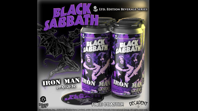 BLACK SABBATH Iron Man Lager Available For Pre-Order