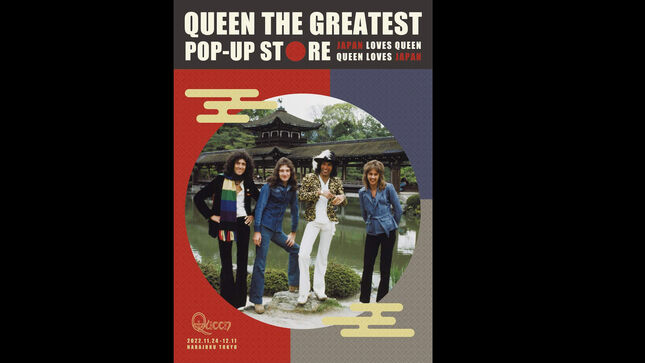 QUEEN - "Queen The Greatest" Pop-Up Store Now Open In Tokyo; Video