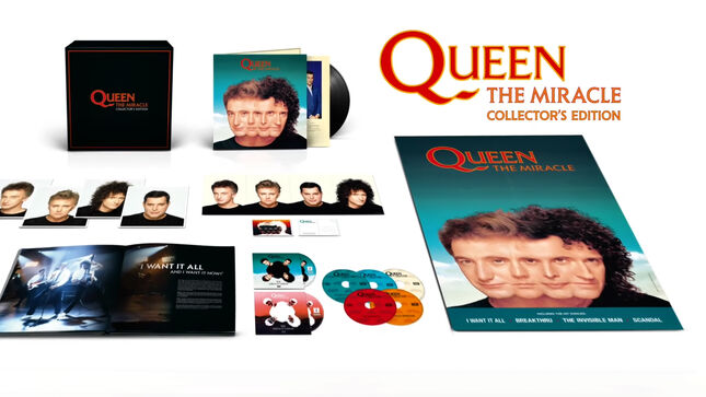 QUEEN Launch New Video Trailer For The Miracle Collector's Edition