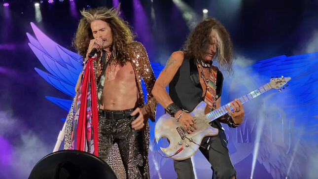 AEROSMITH's Joe Perry On Steven Tyler - "This Is No Bullsh*t, Man, He’s Probably My Best Friend Through All Of It"