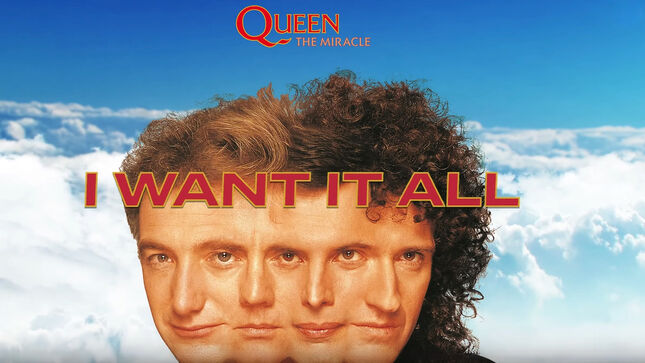 QUEEN Debut Official Lyric Video For "I Want It All"