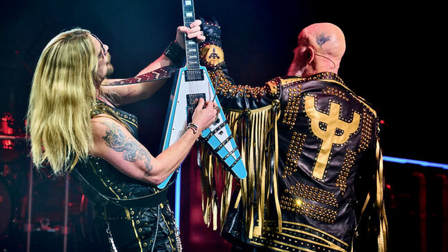 JUDAS PRIEST's Upcoming Album Has "A Few Musical Turnarounds That Firepower Doesn't Have, But That Doesn't Make It A RUSH Record," Says RICHIE FAULKNER