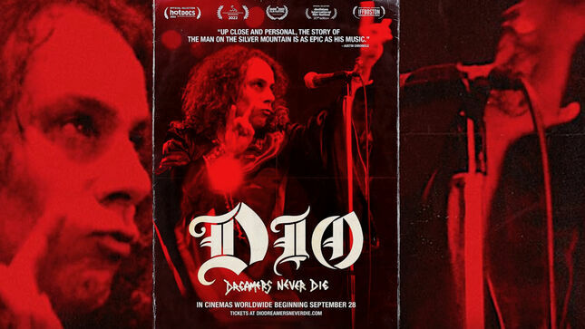 RONNIE JAMES DIO - Dreamers Never Die Documentary To Premiere On Television Via Showtime On December 1st 