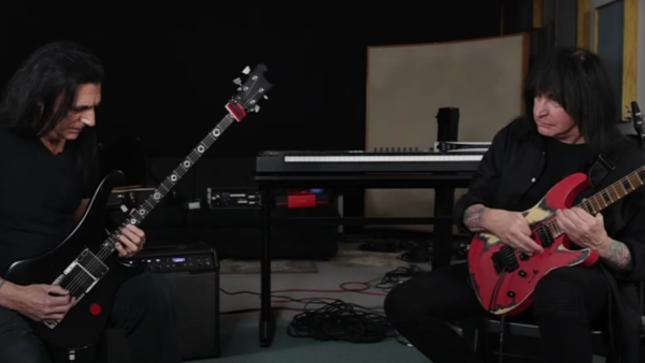 MANOWAR Bassist JOEY DeMAIO And Guitarist MICHAEL ANGELO BATIO Share Behind-The-Scenes Warm-Up Routine For Crushing The Enemies Of Metal Anniversary Tour 2023