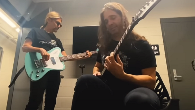 MEGADETH Guitarist KIKO LOUREIRO Behind-The-Scenes: How Much Practice Is Too Much Practice? (Video)