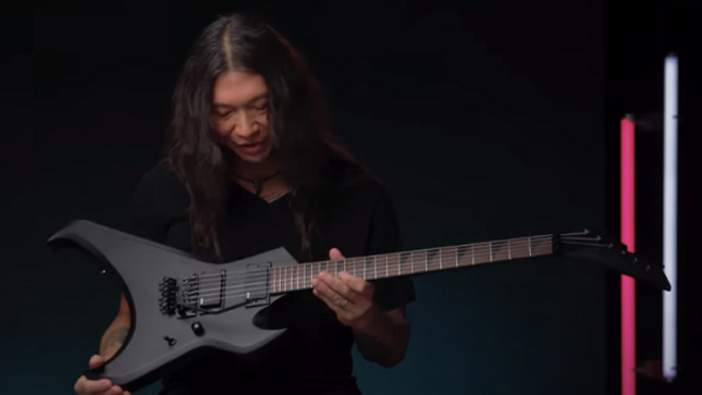 DEATH ANGEL Guitarist ROB CAVESTANY Unveils Signature Jackson Pro-Series Death Angel Guitar (Video)