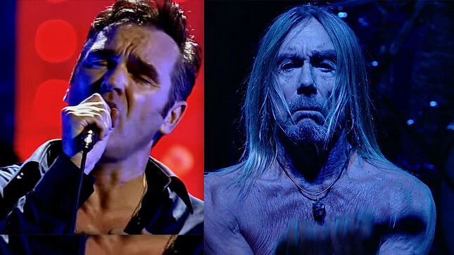 IGGY POP Credits THE SMITHS Frontman For Connecting Him With ANDREW WATT - "I Was A Guest Detail On A MORRISSEY Track He Produced"