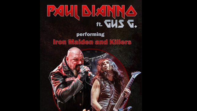 GUS G. Talks Performing With PAUL DI’ANNO – “The IRON MAIDEN Crowd Is A Different Thing, It’s Almost Like Going To The World Cup Final”
