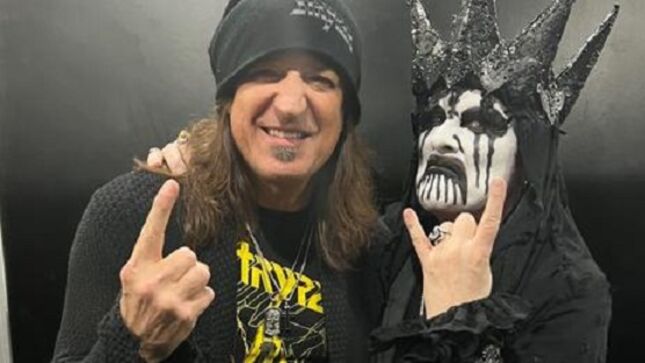 STRYPER Frontman MICHAEL SWEET On Meeting KING DIAMOND - "One Of The Nicest Guys I've Ever Met, And I Was Blown Away"