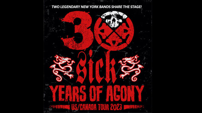 LIFE OF AGONY And SICK OF IT ALL Announce "30 Sick Years Of Agony" North American Tour