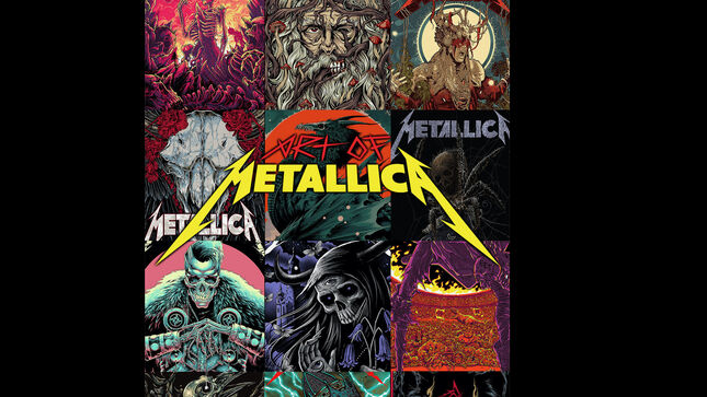 METALLICA - "The Art Of Metallica" Exhibit Refreshed In The Black Box
