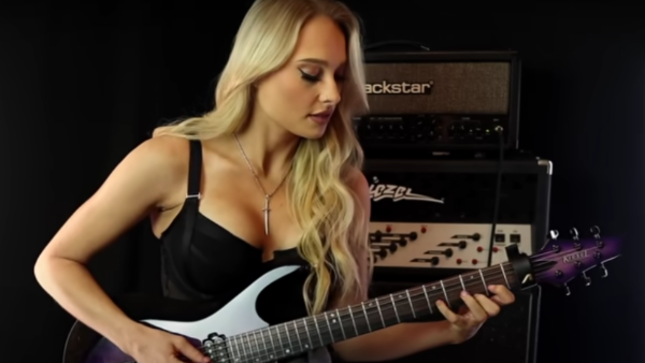 Guitarist SOPHIE LLOYD Shares Shred Performance Of AEROSMITH Classic 