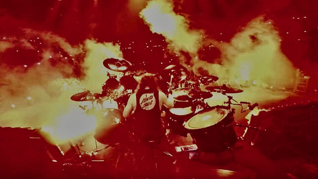 SLAYER Drummer PAUL BOSTAPH Performs "Reign In Blood" On The Final Campaign; Video