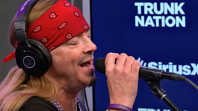 BRET MICHAELS Performs POISON's Classic Cover "Your Mama Don't Dance" Live At SiriusXM; Video