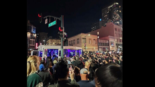 San Francisco's HEMORAGE Victimized By Drunk Driver; Band Suffers Loss Of Legendary Tour Bus / Mobile Stage
