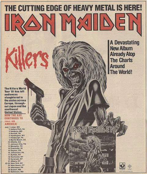 Today In Metal History 🤘 February 2nd 2023 🤘exodus Iron Maiden Lita