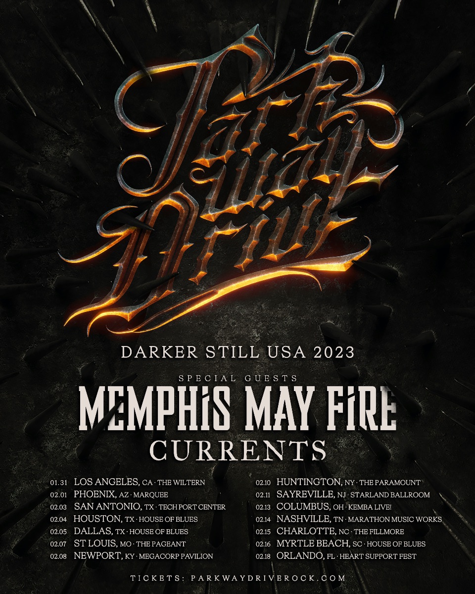 PARKWAY DRIVE Announce U.S. Headline Tour BraveWords