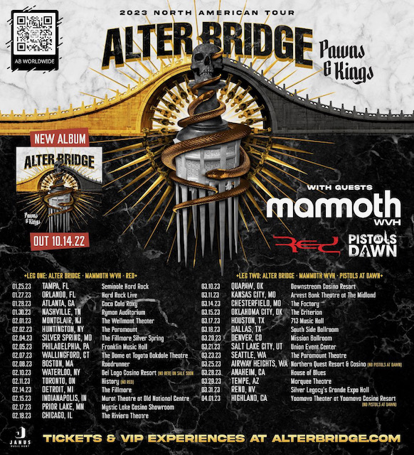 Alter Bridge with Sevendust @ The Signal 5/14/23 - Music City Music Magazine
