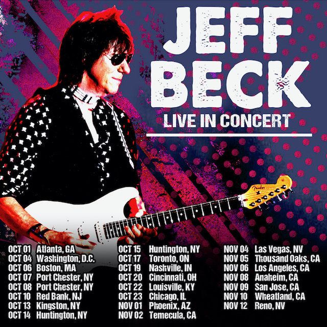 JEFF BECK Announces New US Tour Dates BraveWords