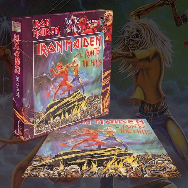IRON MAIDEN Rock Saws Puzzle 500 Pcs. THE NUMBER OF THE BEAST Album Cover 