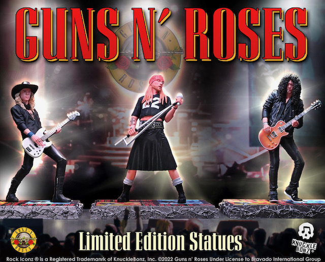 GUNS N' ROSES II Rock Iconz Set Available For Pre-Order - BraveWords