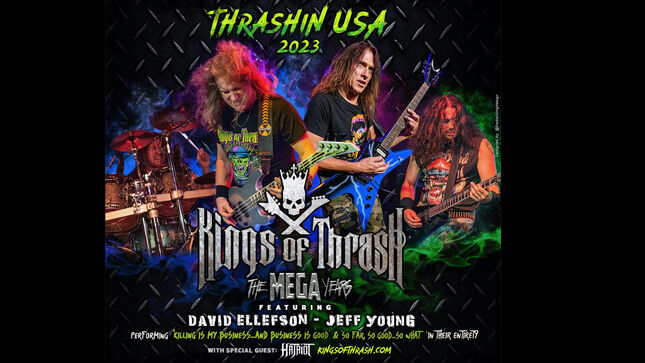 KINGS OF THRASH Feat. Former MEGADETH Members Announce First Leg Of 2023 Tour