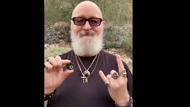 JUDAS PRIEST Frontman ROB HALFORD Marks 37th Year Of Sobriety - "None Of This Is Easy, And It Wasn't Meant To Be"; Video