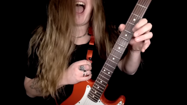 SABATON Guitarist TOMMY JOHANSSON Shares Solo Cover Of AC/DC Classic "Thunderstruck" (Video)