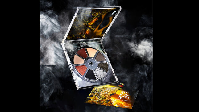 KORN Announce Follow The Leader 25th Anniversary Makeup Palette
