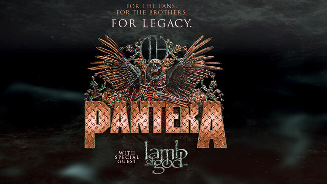 PANTERA Announce 2023 North American Tour With Special Guests LAMB OF GOD