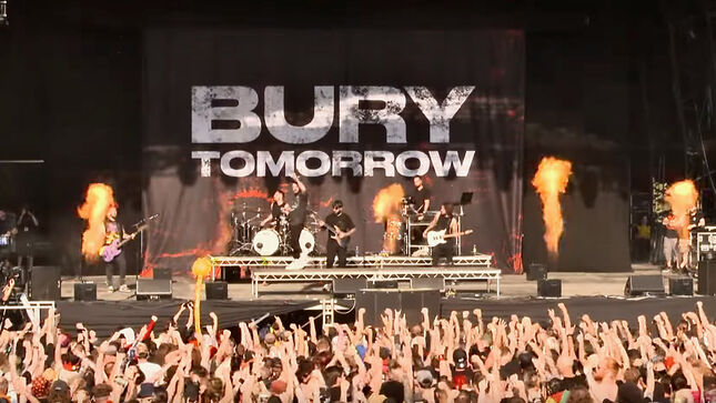 BURY TOMORROW Perform "Cannibal" At Bloodstock 2022; Pro-Shot Video Streaming