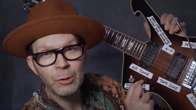 MR. BIG Guitarist PAUL GILBERT Reveals He Is Now Drilling Holes In Guitar Picks For Faster Picking (Video)