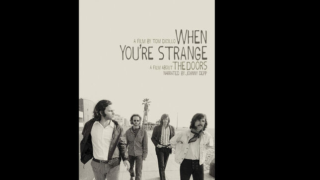 THE DOORS - "When You're Strange" Documentary To Receive Network Premier On AXS TV