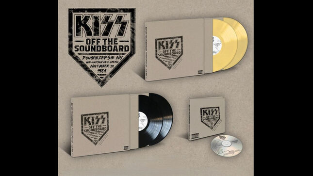 KISS Announce Fifth "Off The Soundboard" Live Release, Available In April
