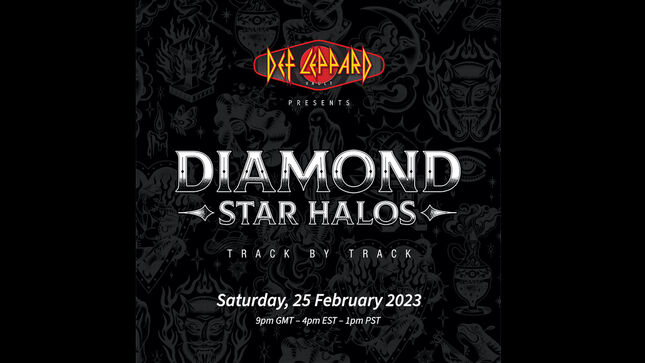 DEF LEPPARD Announce Diamond Star Halos Track By Track Livestream Event