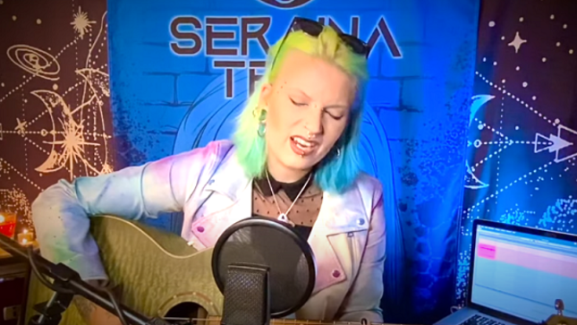 Former BURNING WITCHES Vocalist SERAINA TELLI Releases Live Acoustic Version Of "Modern Warrior" (Video)