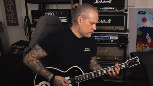 CYHRA Guitarist EUGE VALOVIRTA Shares Playthrough / Production Video Of MÖTLEY CRÜE's 