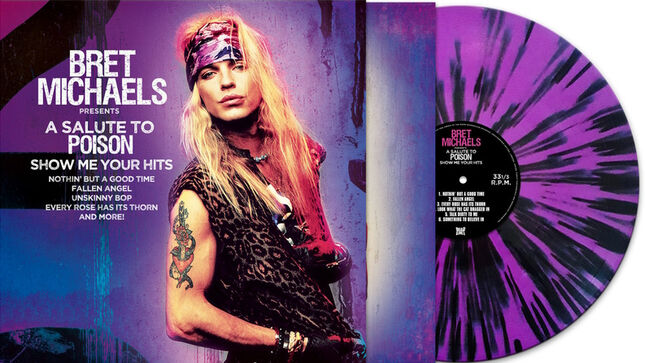 POISON Frontman BRET MICHAELS Finally Sees His "Salute To Poison" Album Released On Vinyl