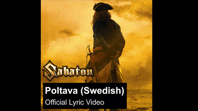 SABATON Launch Lyric Video For "Poltava" (Swedish)