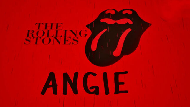 THE ROLLING STONES Release New English And Spanish Language Lyric Videos For "Angie"