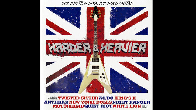 Harder & Heavier - 60s British Invasion Goes Metal To Be Reissued On Vinyl; Features Members Of AC/DC, MOTÖRHEAD, SEPULTURA, TWISTED SISTER, QUIET RIOT, MR. BIG, ANTHRAX, WHITESNAKE, L.A. GUNS And More