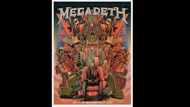 MEGADETH - Limited Japanese Tour Collection Available For Pre-Order
