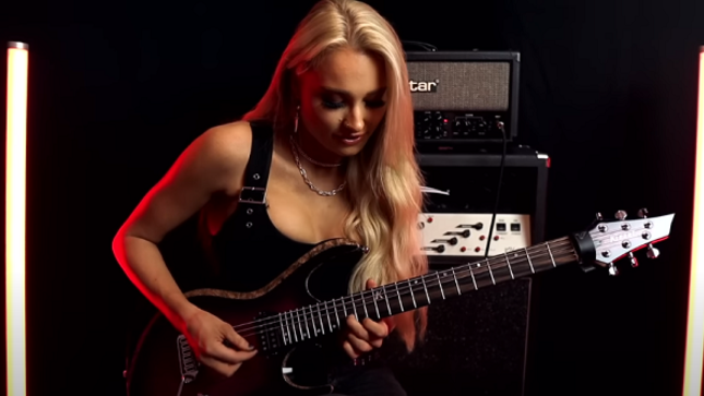 Guitarist SOPHIE LLOYD Shares Shred Performance Of AVENGED SEVENFOLD's "Hail To The King" (Video)