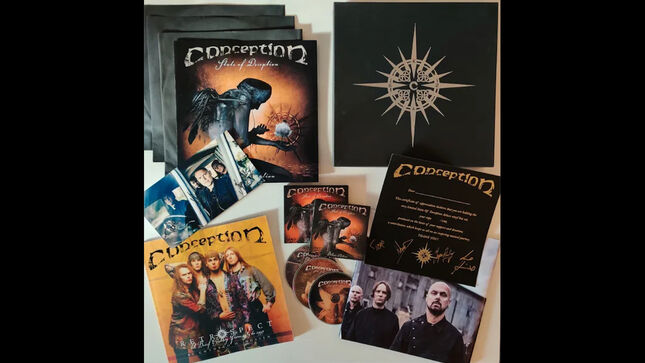 CONCEPTION Feat. Former KAMELOT Vocalist ROY KHAN To Release Limited Edition State Of Deception Deluxe Box Set This Friday; 