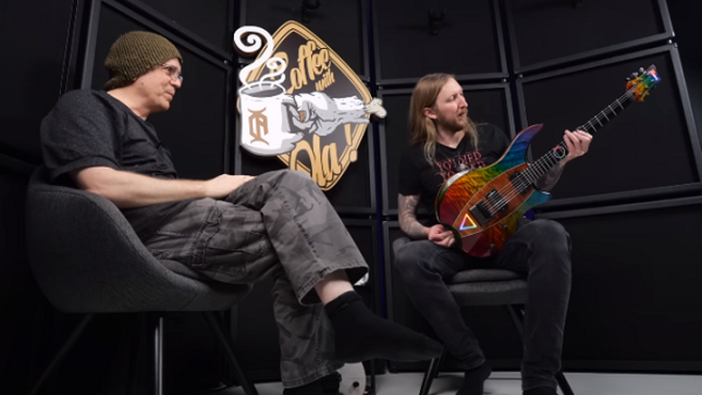 DEVIN TOWNSEND Featured On THE HAUNTED Guitarist OLA ENGLUND's New Episode Of Coffee With Ola