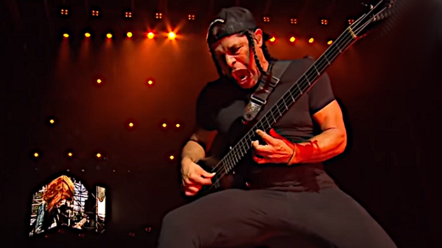 ROBERT TRUJILLO Celebrates 20 Years As A Member Of METALLICA - "Much Love To Lars, James And Kirk, And To The Best Fans On The Planet For The Respect, Love And Support You've Given Me"