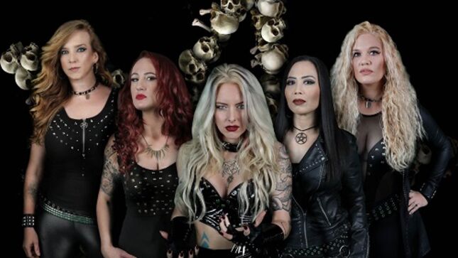 BURNING WITCHES Enlist THE IRON MAIDENS Guitarist COURTNEY COX