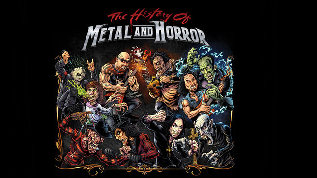 ROB ZOMBIE, ALICE COOPER, Members Of METALLICA, MEGADETH, ANTHRAX, PANTERA And More Featured In The History Of Metal And Horror Documentary, Now Available On DVD / Blu-Ray & Streaming